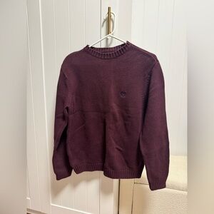 Chap’s Classic Maroon Crewneck Sweater